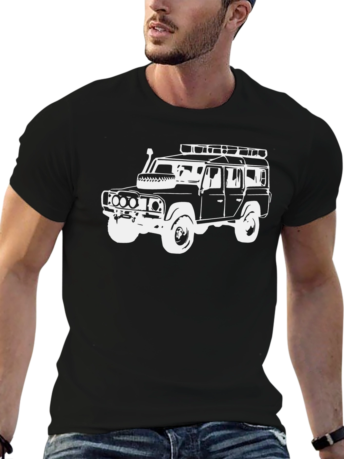 Land Rover Defender Black T-Shirt