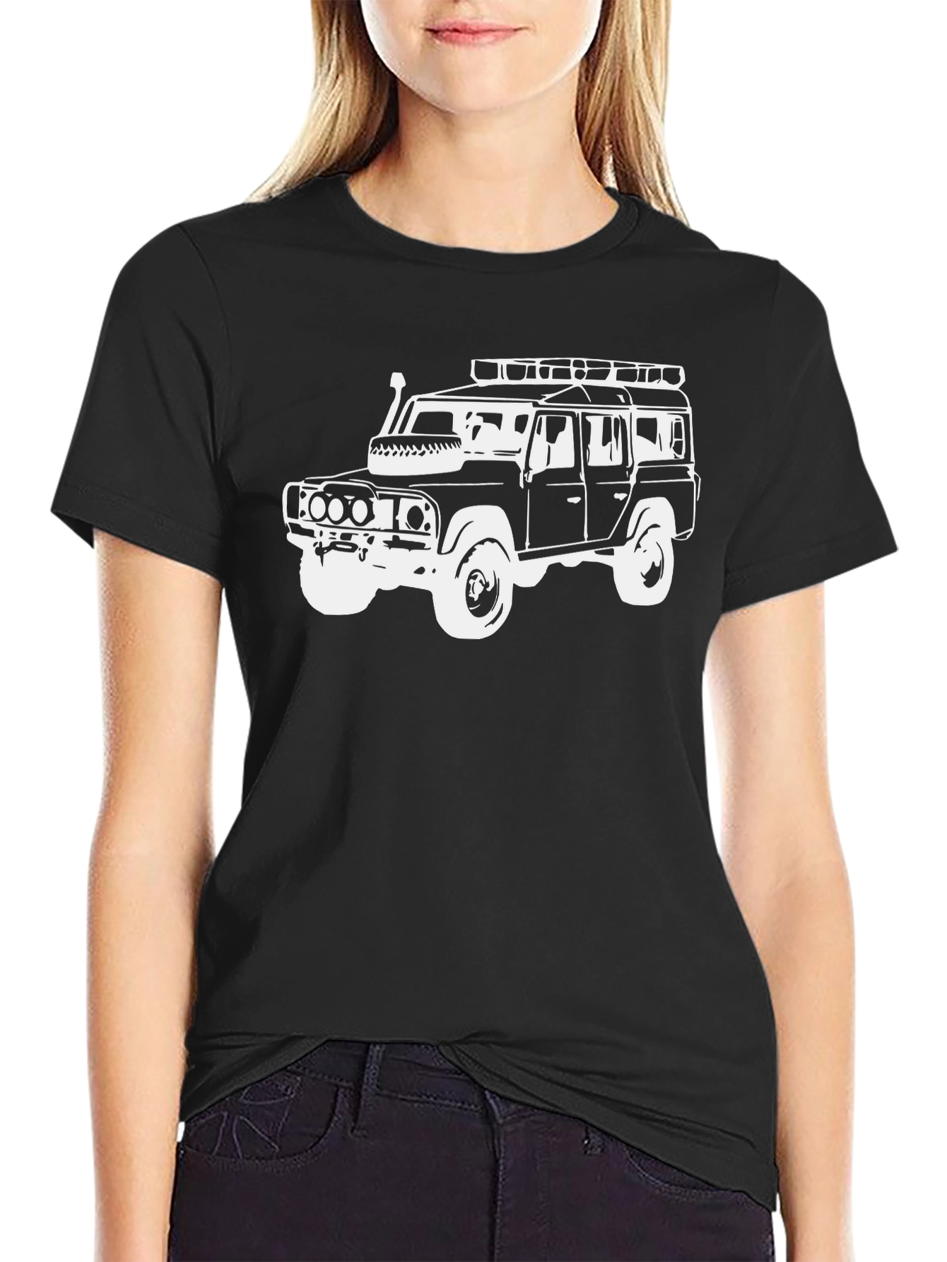 Land Rover Defender Black T-Shirt