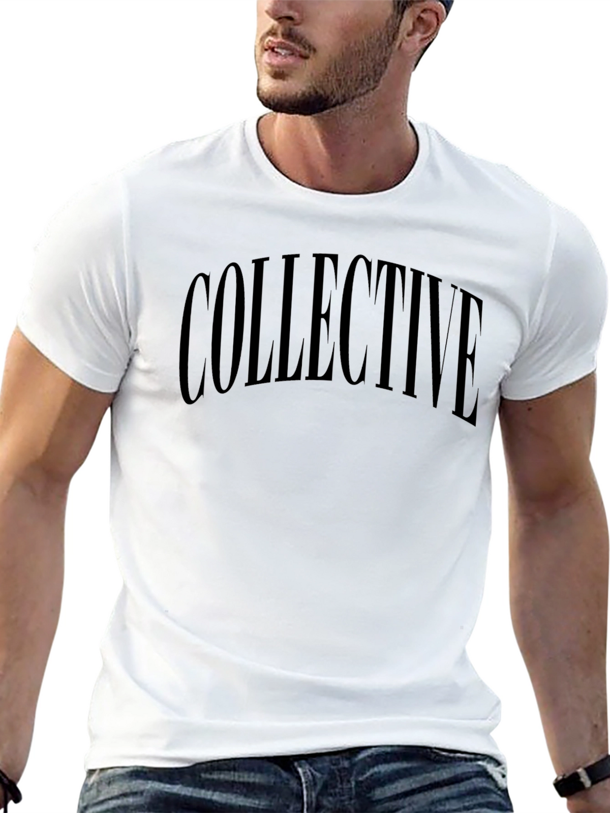 Collective Graphic Black T-Shirt