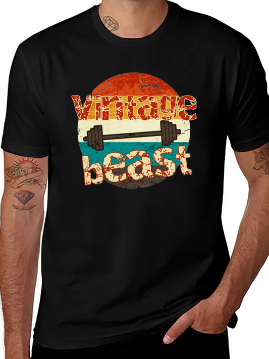 Vintage Beast Workout T-Shirt