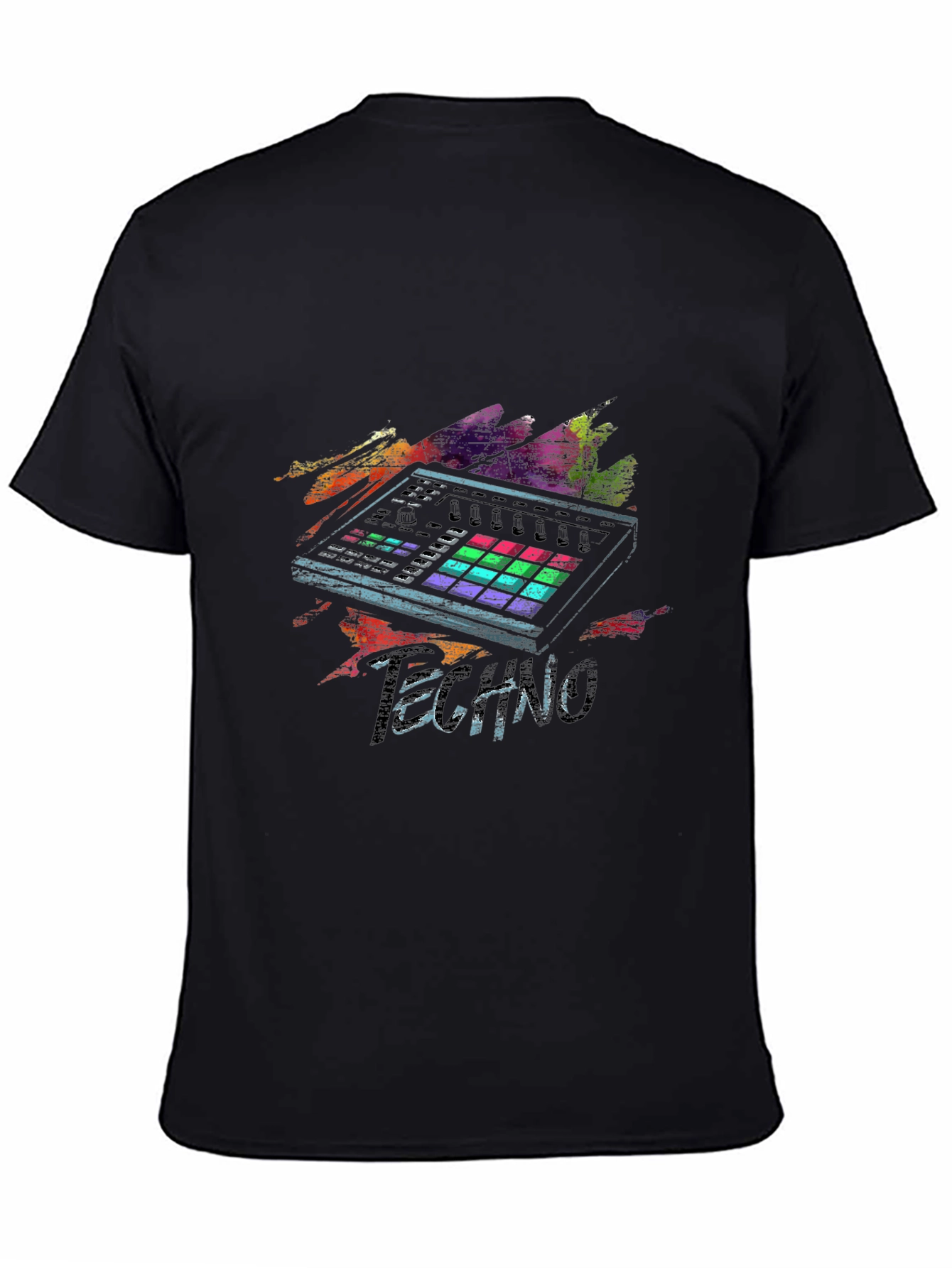 Techno Music Producer Graphic T-Shirt
