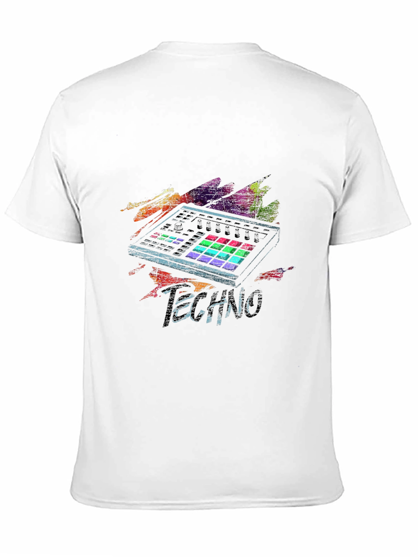 Techno Music Producer Graphic T-Shirt