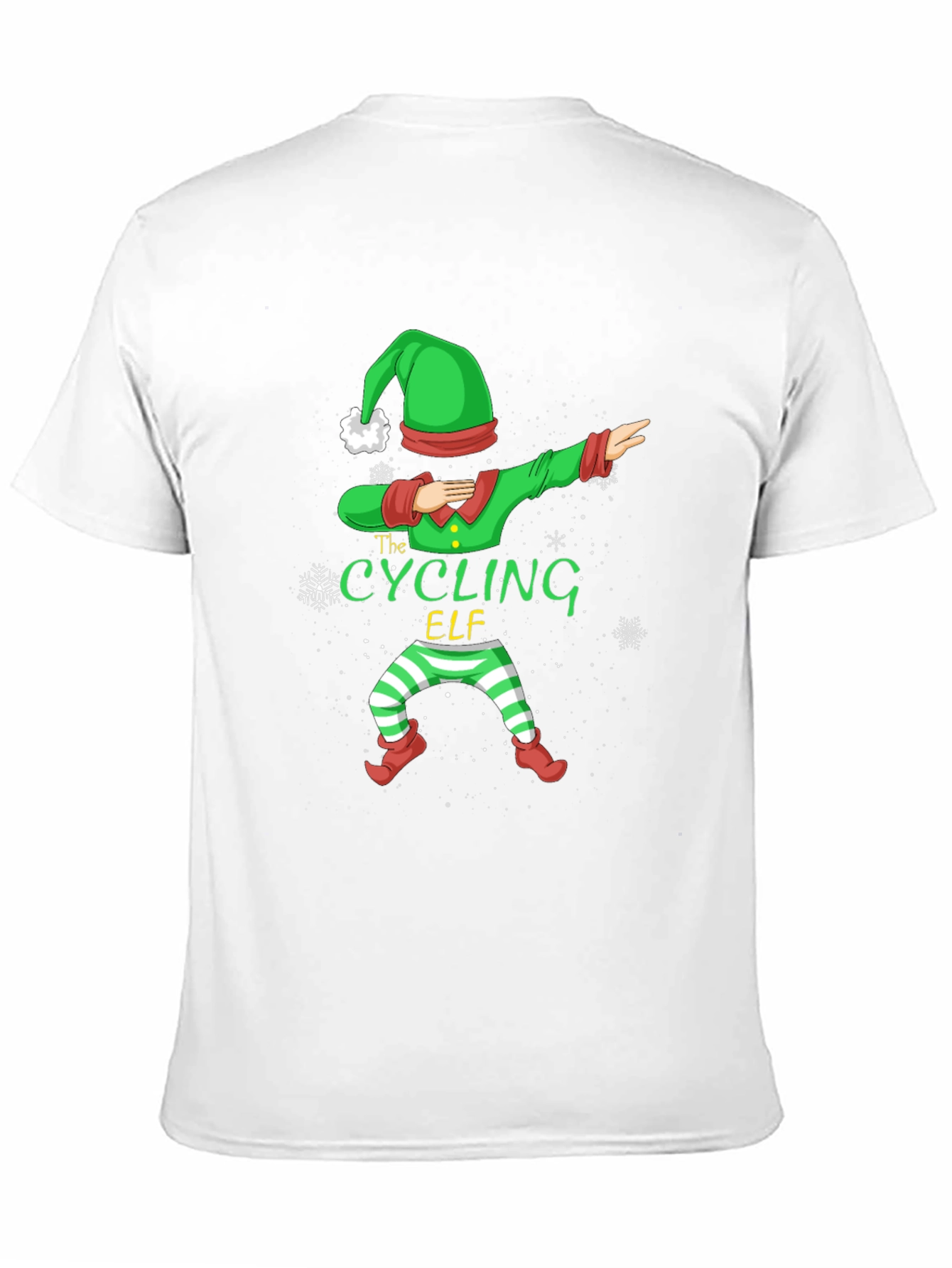 Cycling Elf Christmas T-Shirt