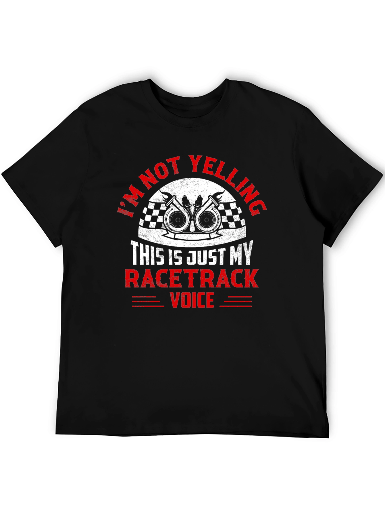 Racetrack Voice T-Shirt - Funny Car Enthusiast Tee