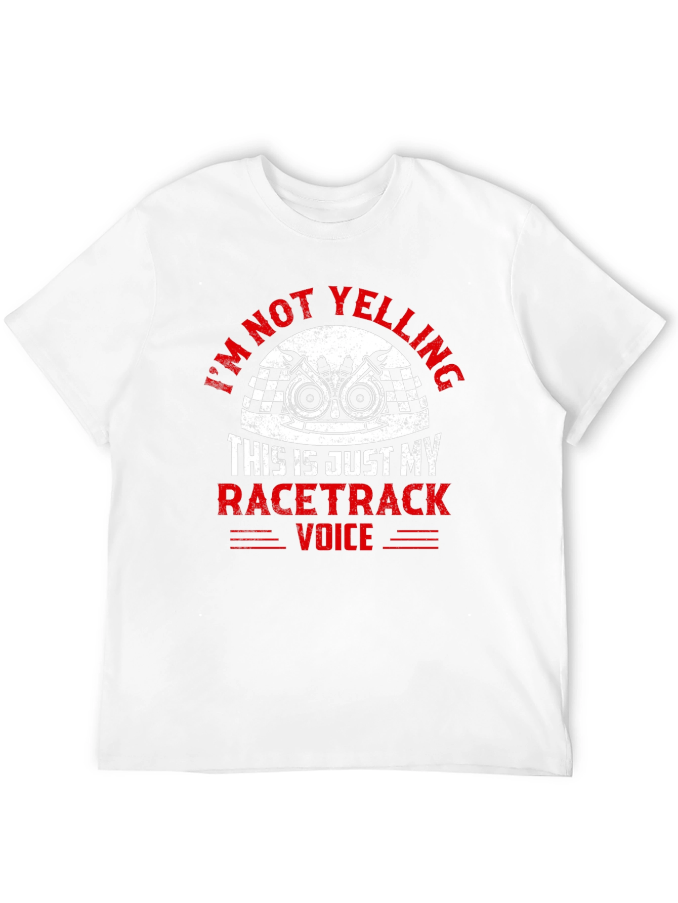Racetrack Voice T-Shirt - Funny Car Enthusiast Tee