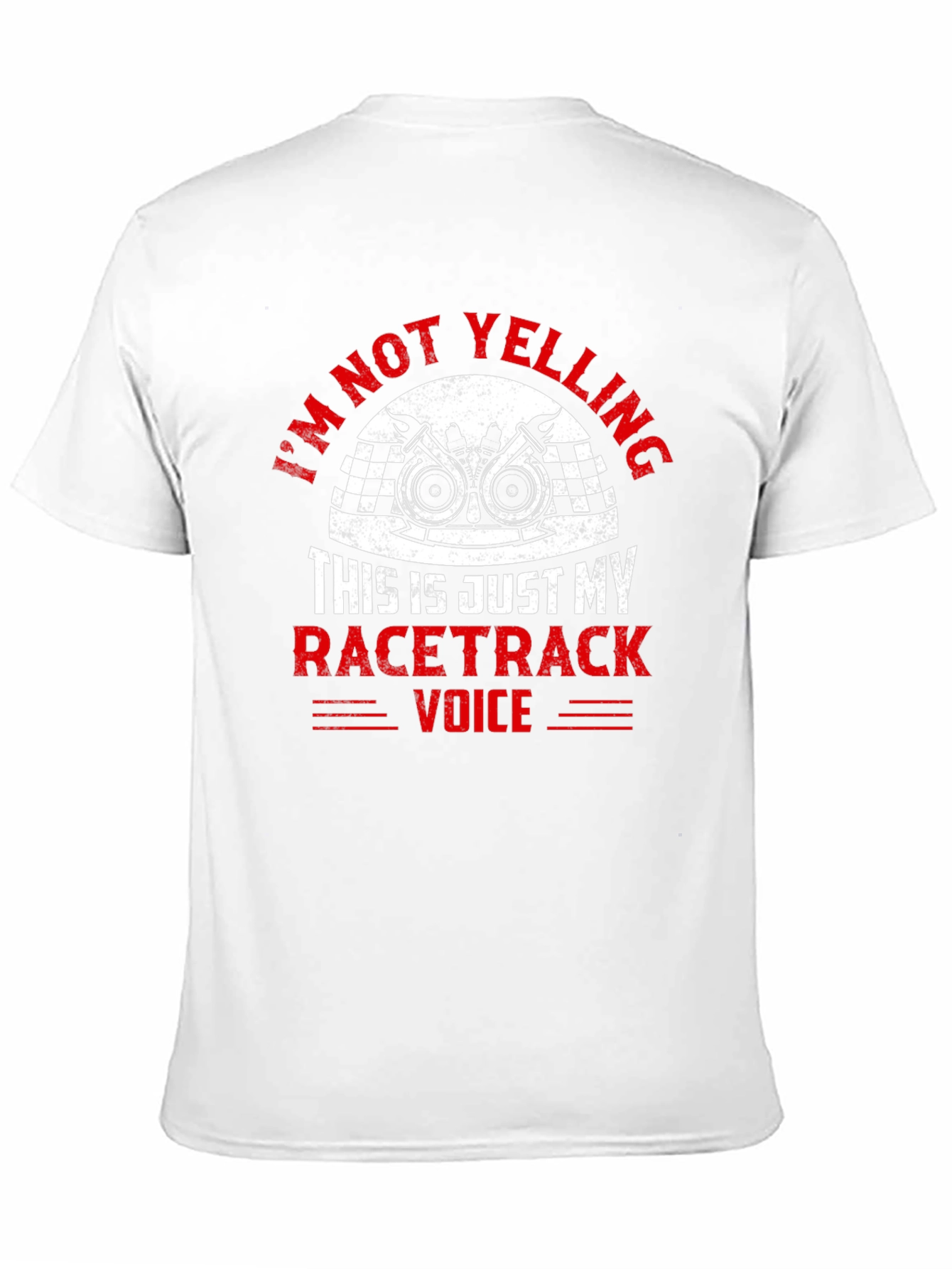 Racetrack Voice T-Shirt - Funny Car Enthusiast Tee