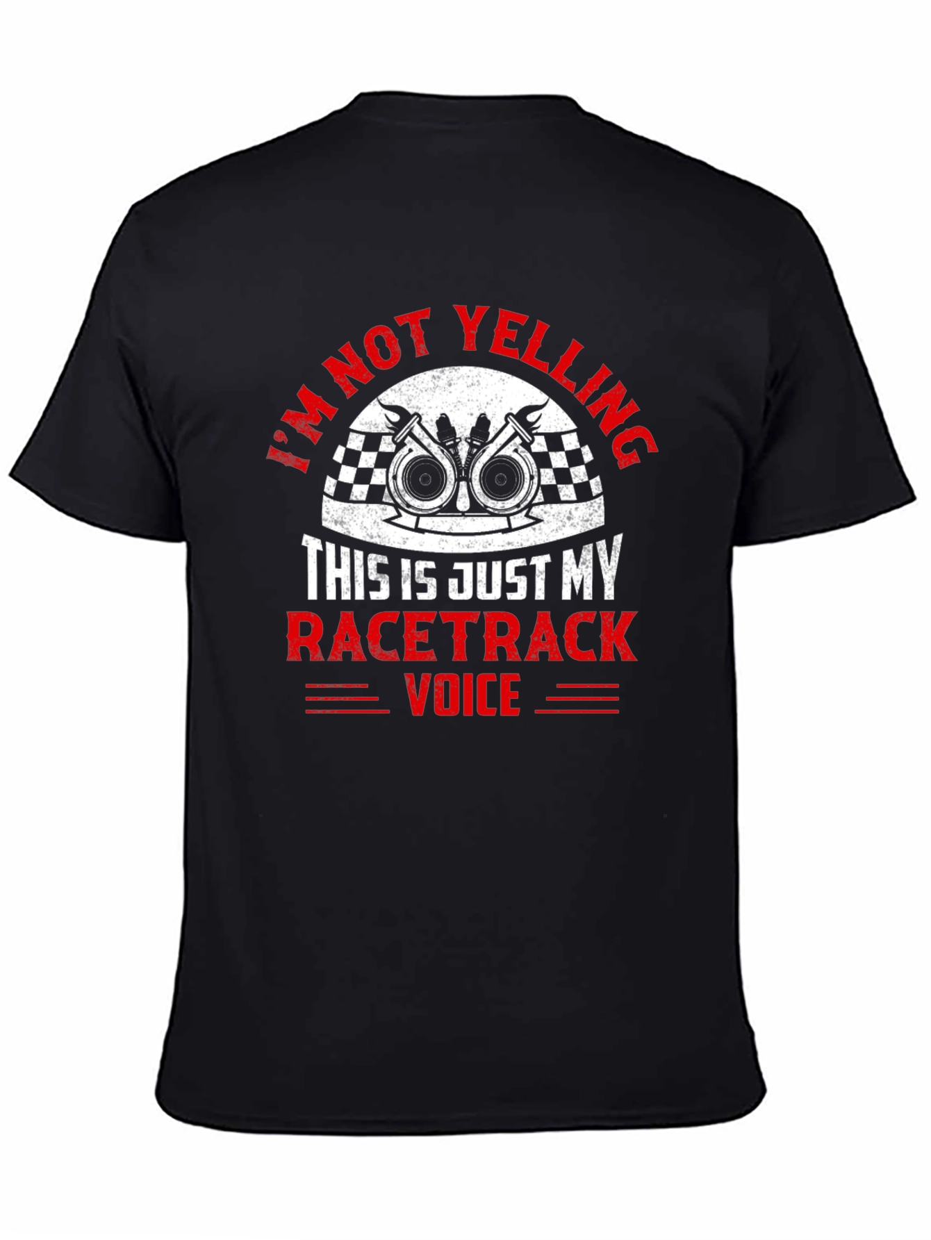 Racetrack Voice T-Shirt - Funny Car Enthusiast Tee