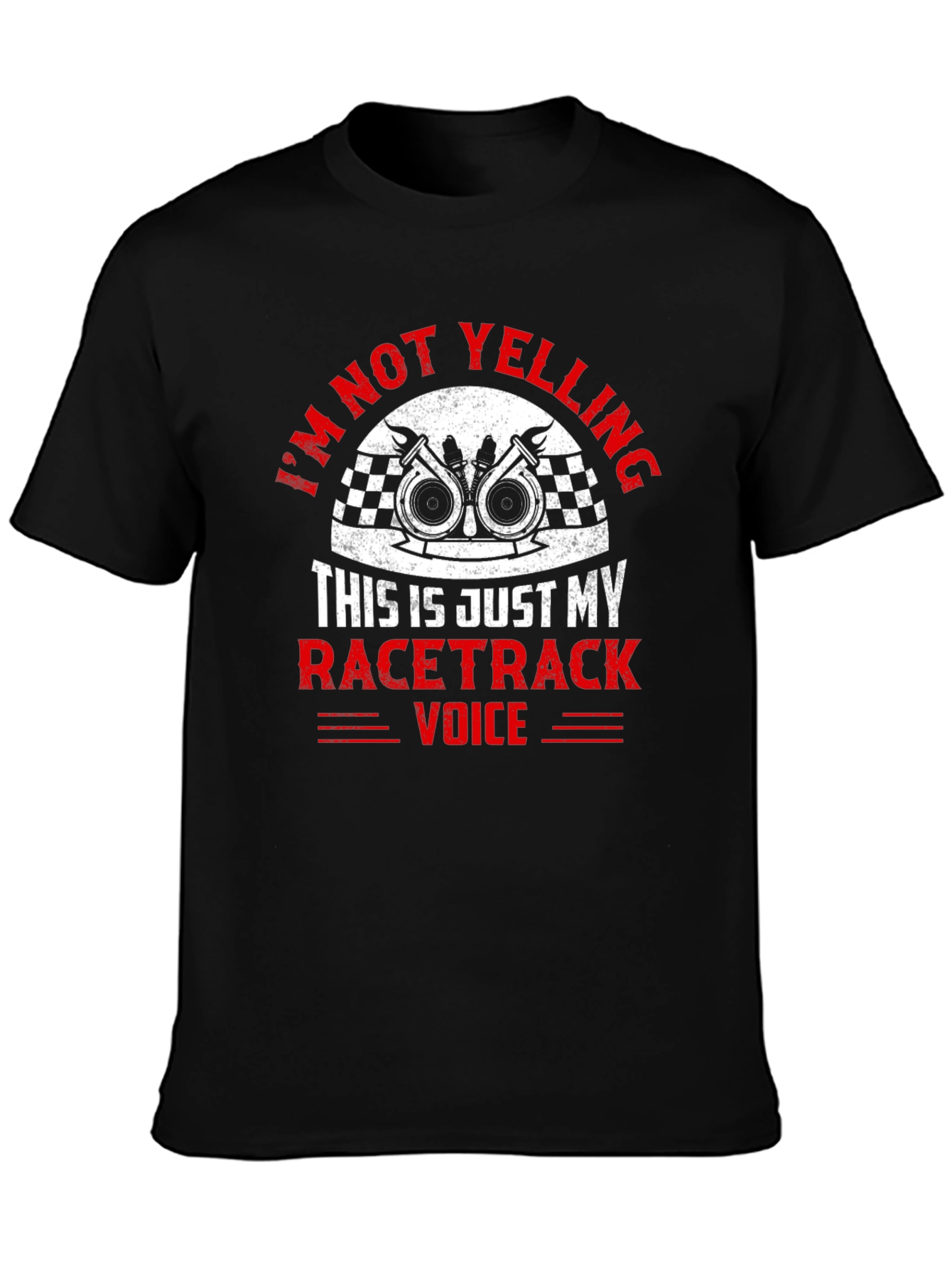 Racetrack Voice T-Shirt - Funny Car Enthusiast Tee