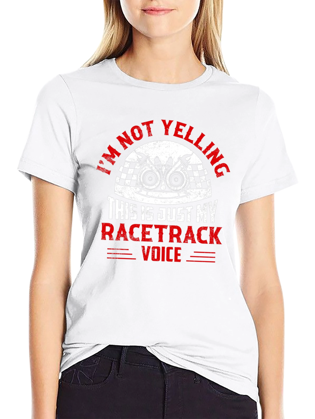Racetrack Voice T-Shirt - Funny Car Enthusiast Tee