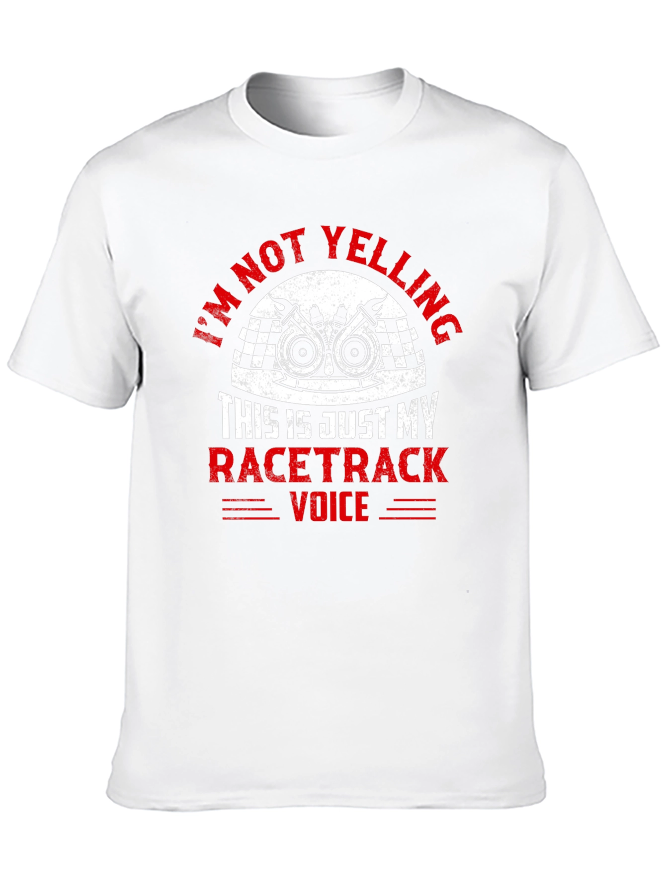 Racetrack Voice T-Shirt - Funny Car Enthusiast Tee