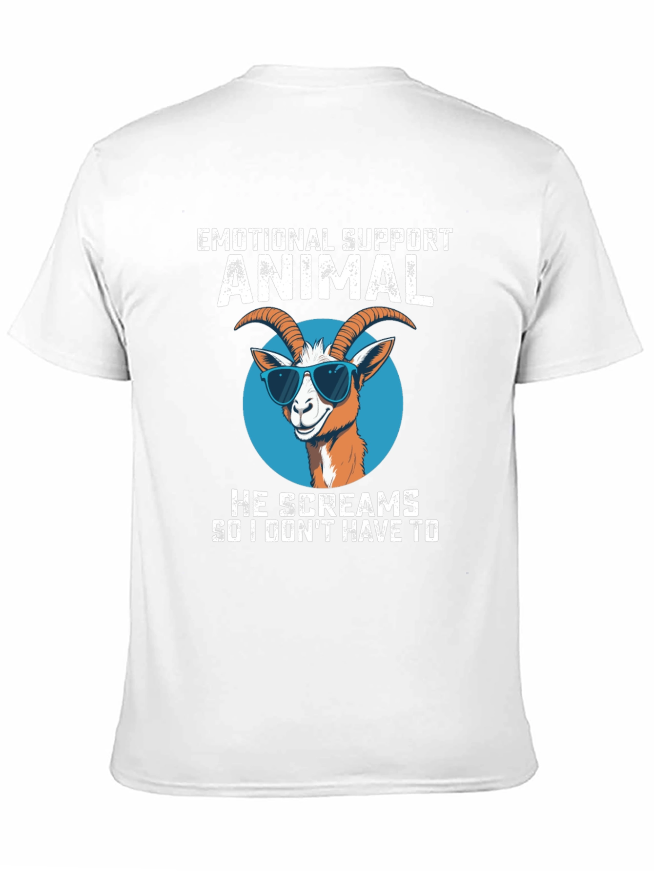 Emotional Support Animal Goat T-Shirt