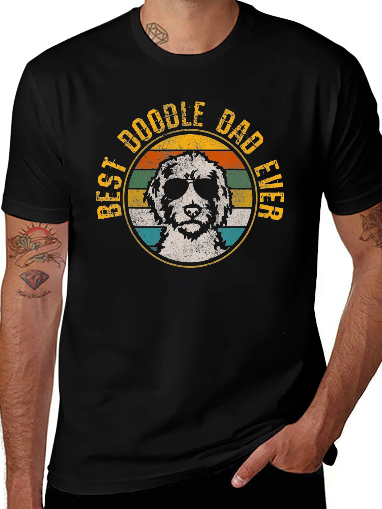 Best Doodle Dad Ever T-Shirt