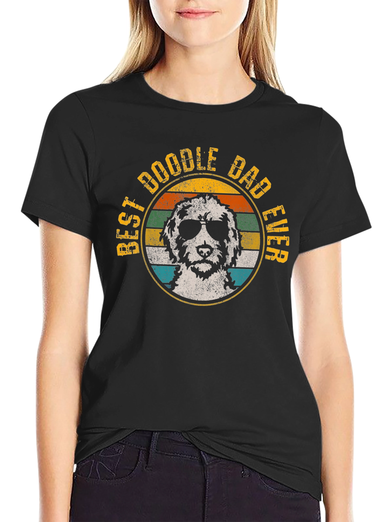 Best Doodle Dad Ever T-Shirt