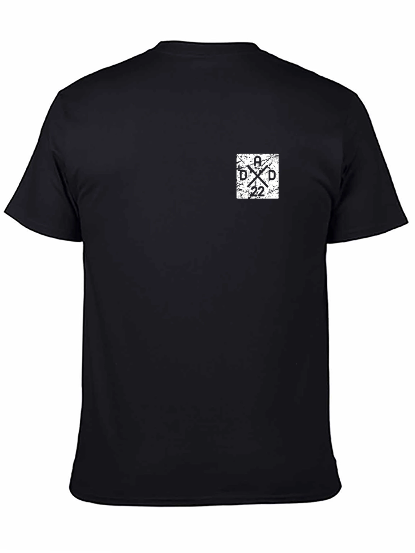 Mens Black Graphic Tee - Axe Design