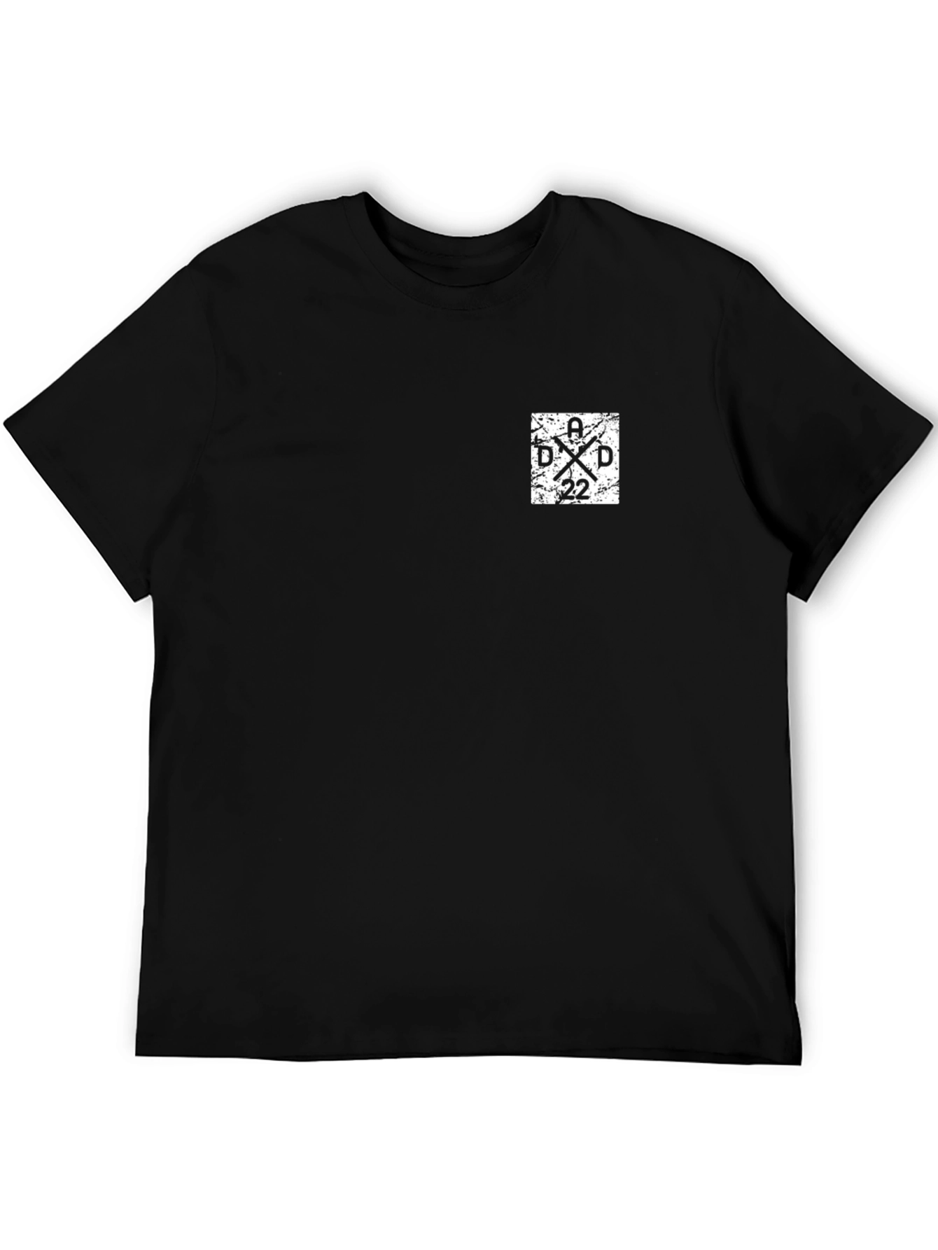 Mens Black Graphic Tee - Axe Design