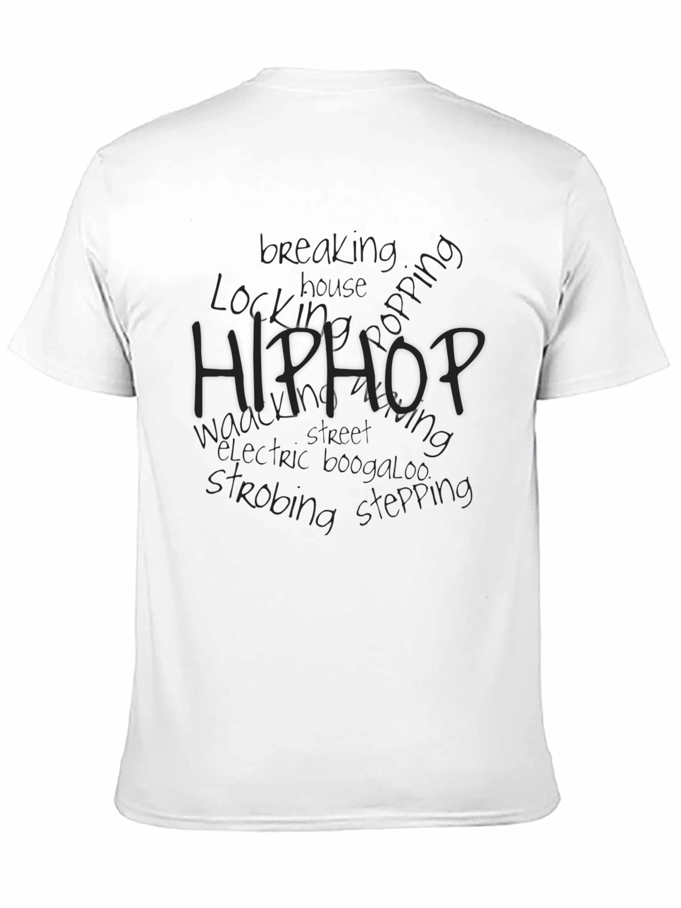 Hip Hop Dance Style Graphic T-Shirt