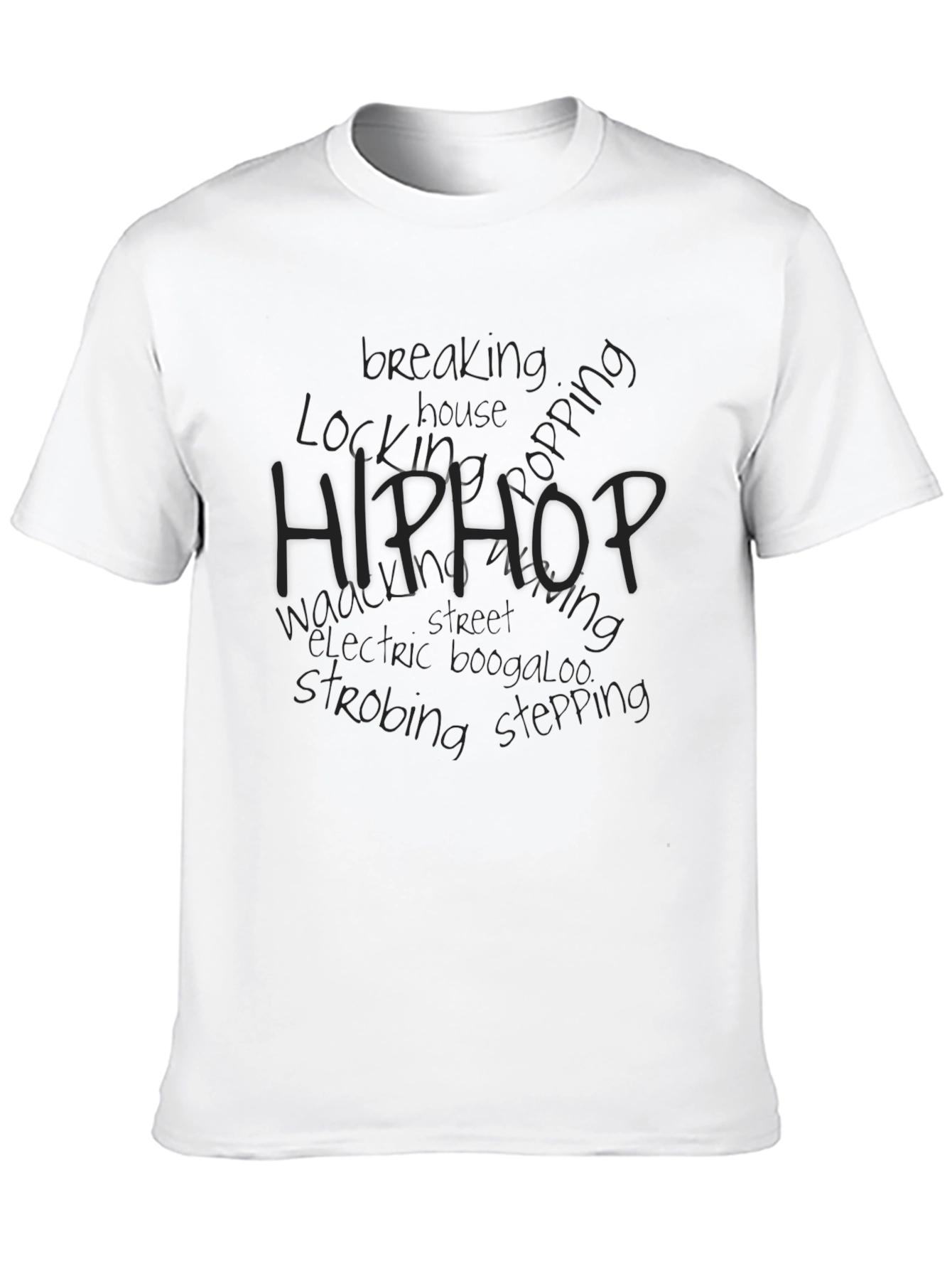 Hip Hop Dance Style Graphic T-Shirt