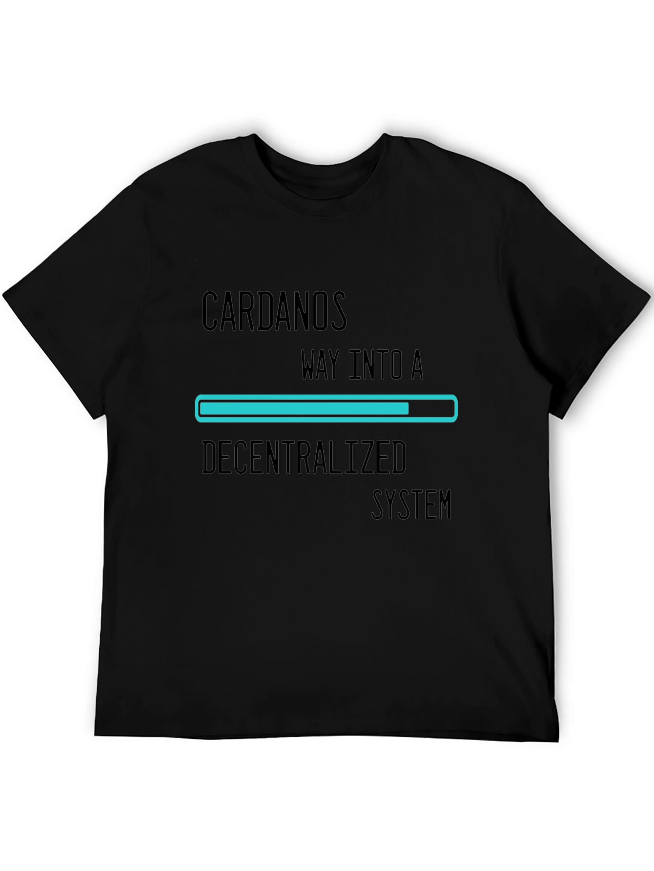 Cardano Decentralized System T-Shirt - Black
