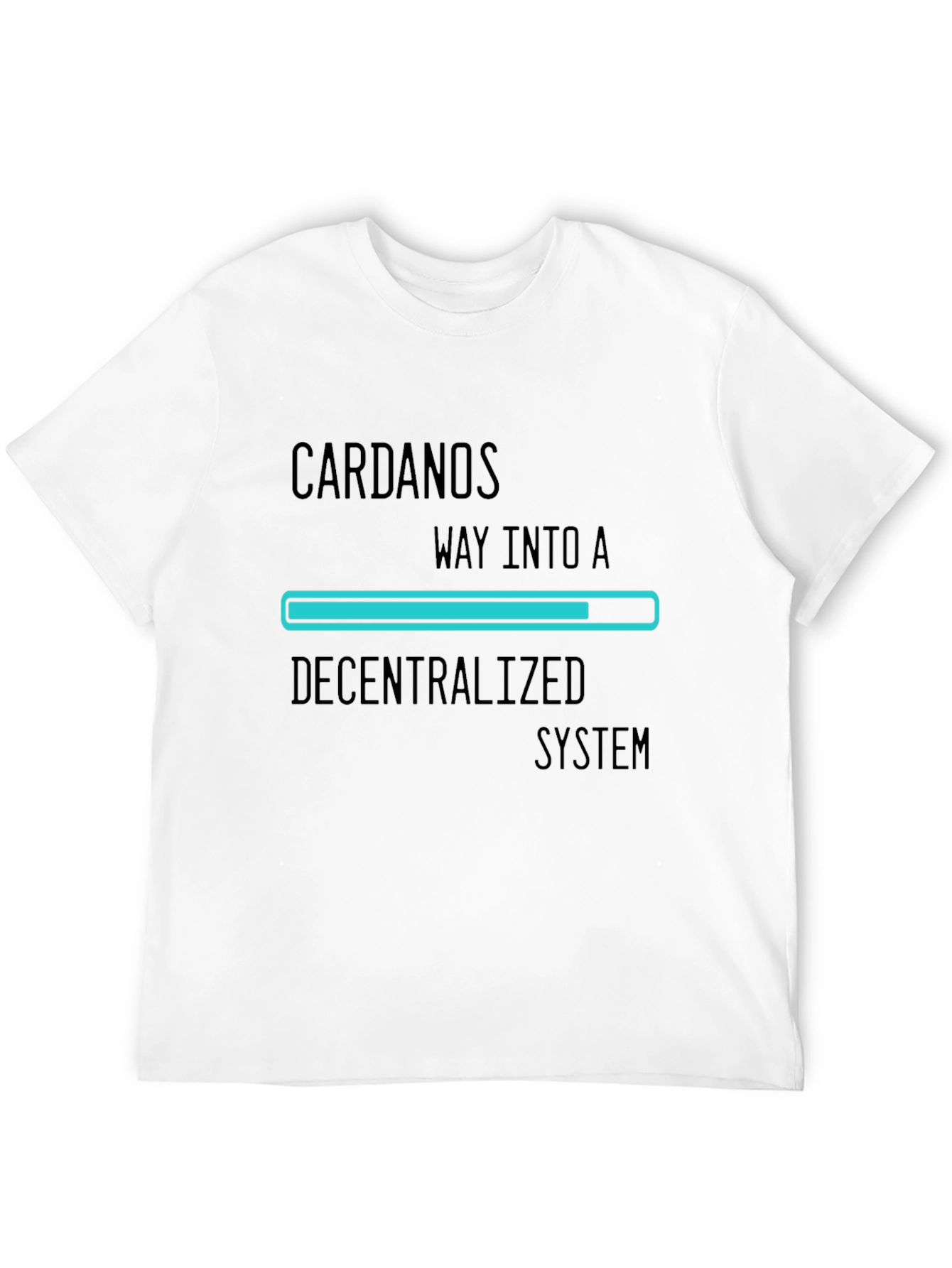 Cardano Decentralized System T-Shirt - Black