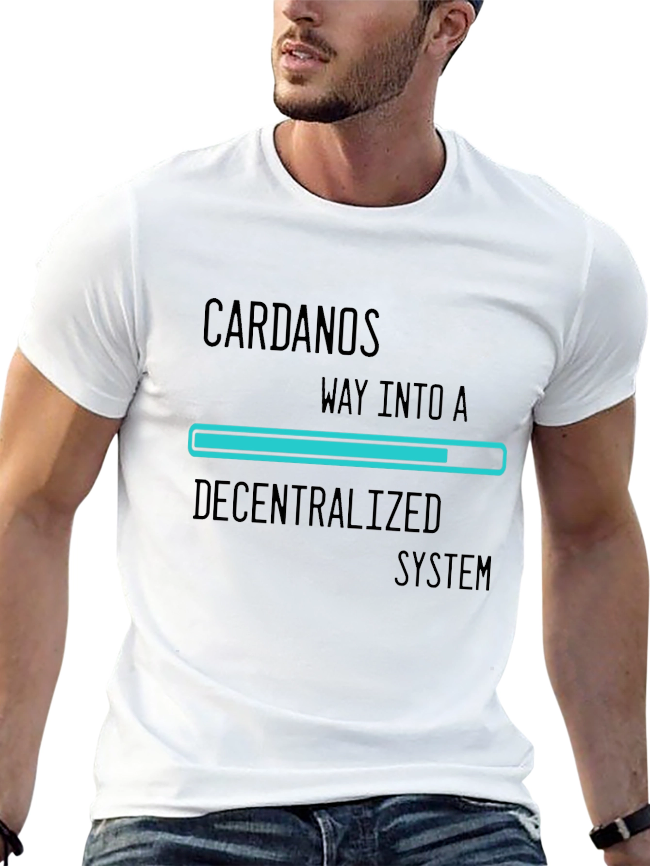 Cardano Decentralized System T-Shirt - Black