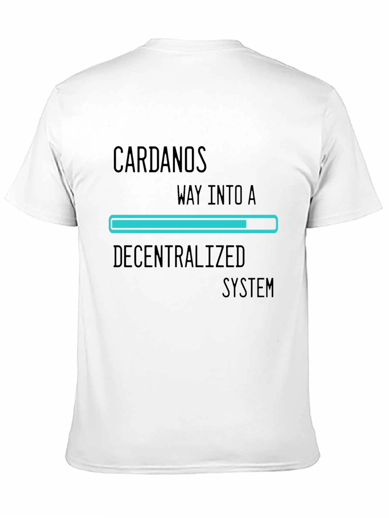 Cardano Decentralized System T-Shirt - Black