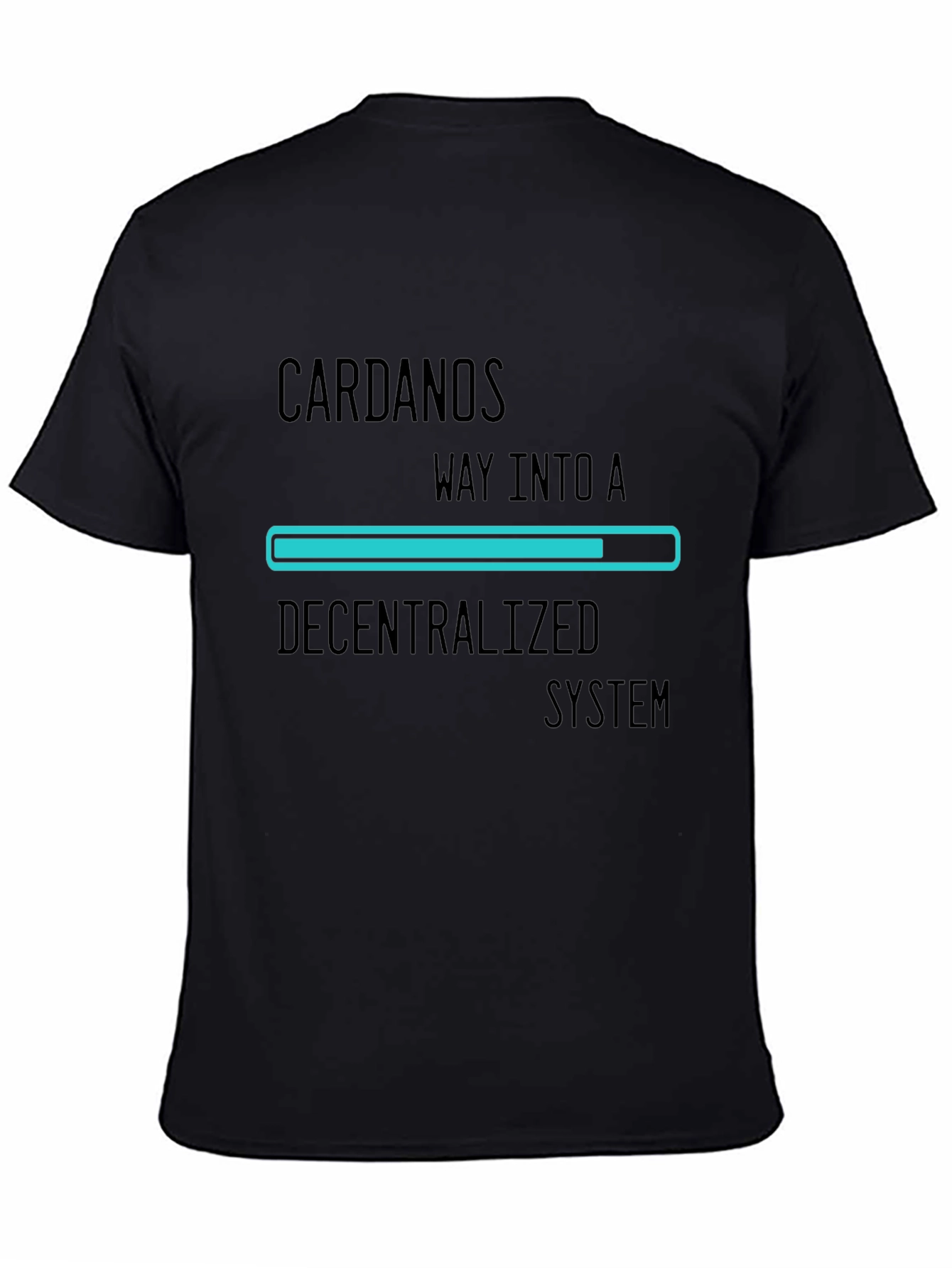 Cardano Decentralized System T-Shirt - Black