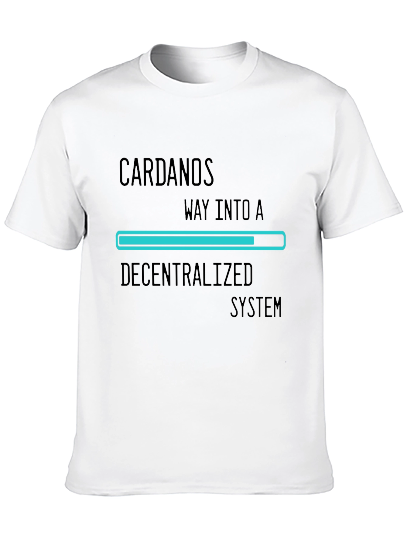 Cardano Decentralized System T-Shirt - Black