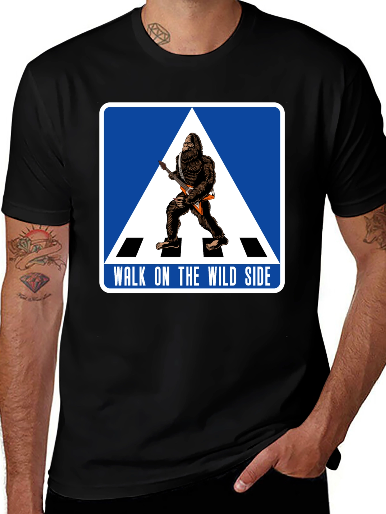 Walk on the Wild Side Bigfoot T-Shirt