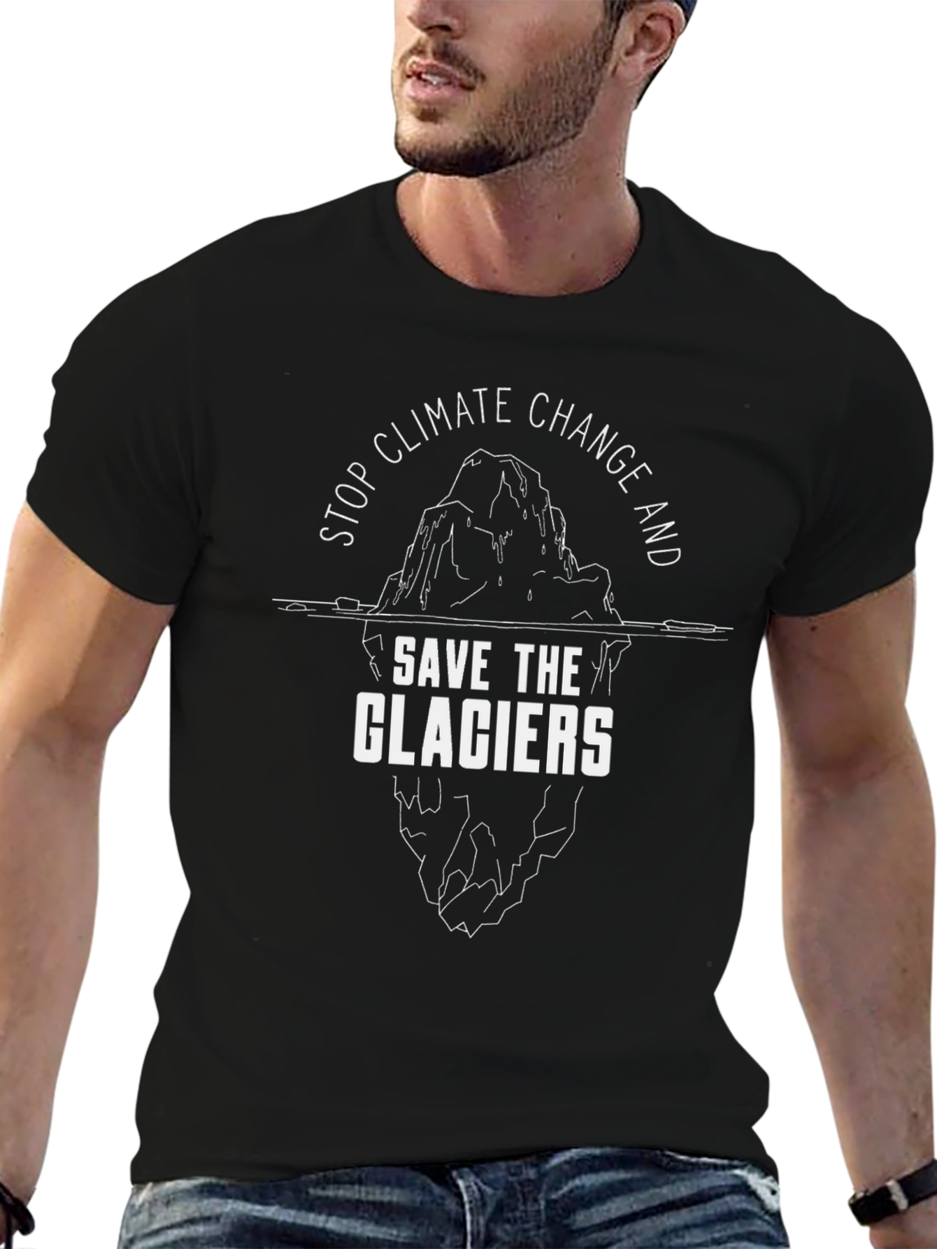 Save the Glaciers T-Shirt - Stop Climate Change Tee