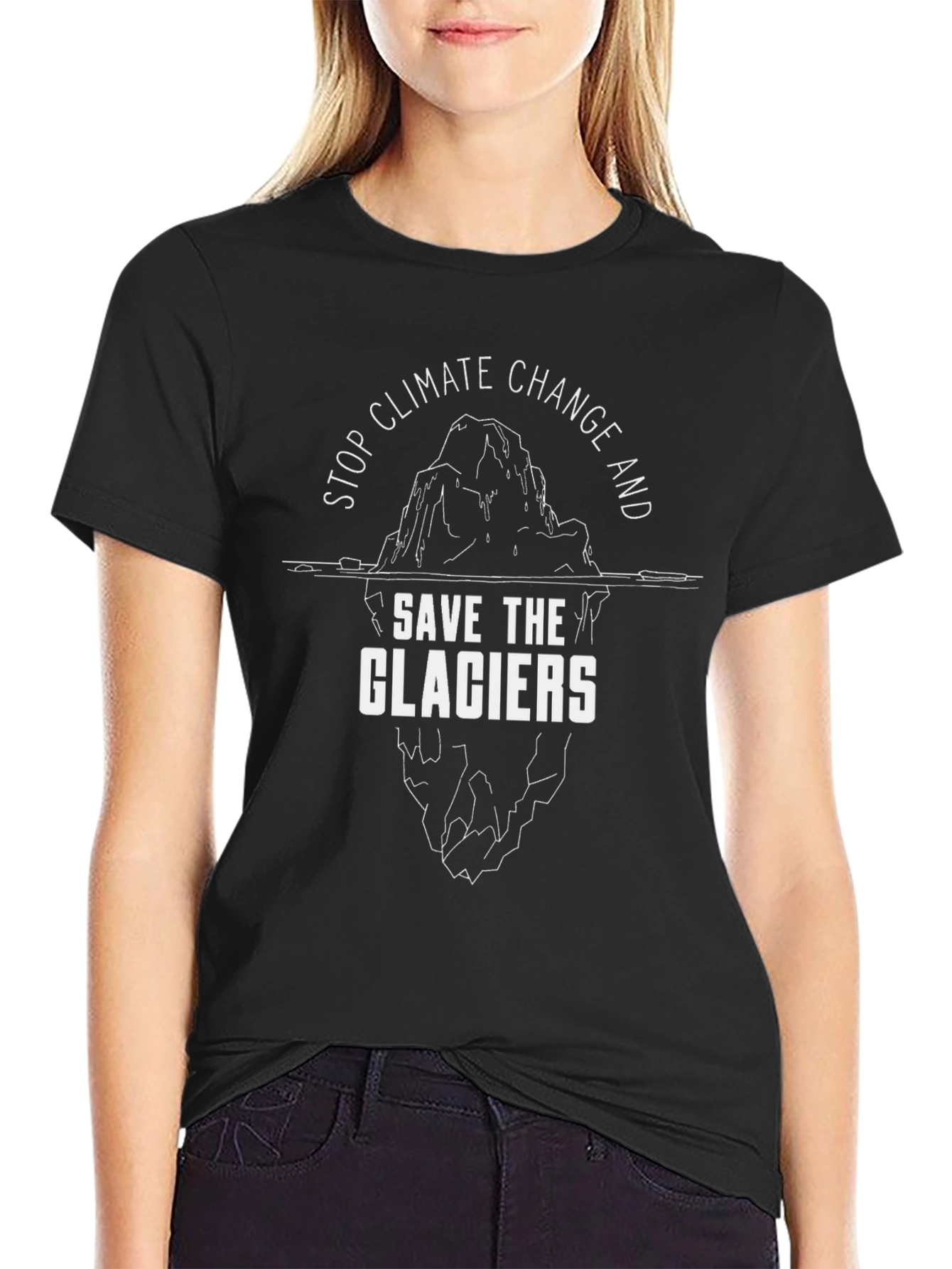Save the Glaciers T-Shirt - Stop Climate Change Tee