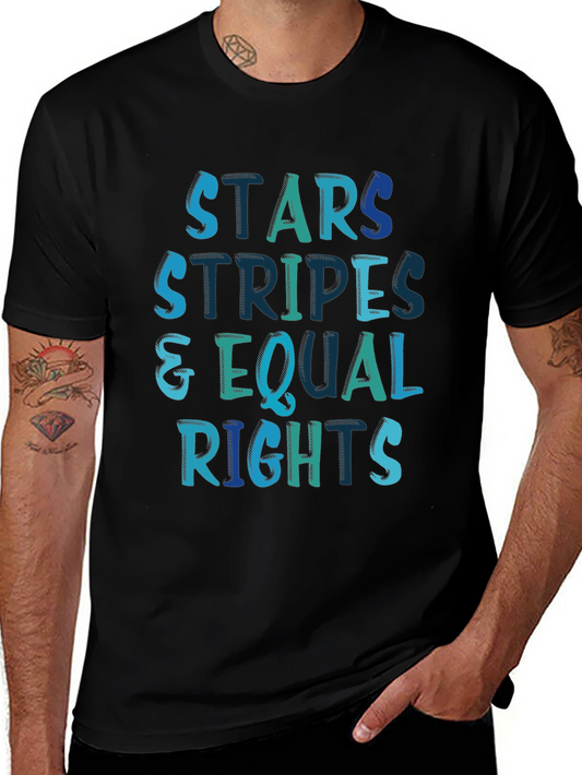 Stars Stripes & Equal Rights Graphic Tee