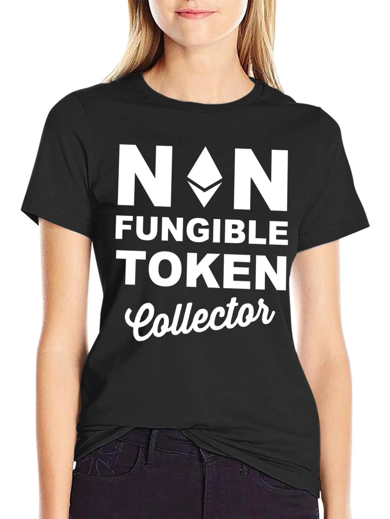 NFT Collector Black T-Shirt - Non Fungible Token