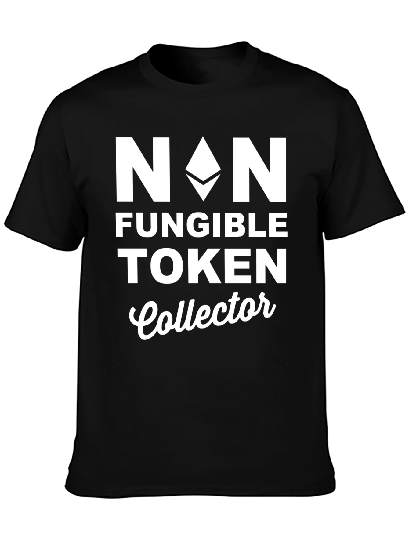NFT Collector Black T-Shirt - Non Fungible Token