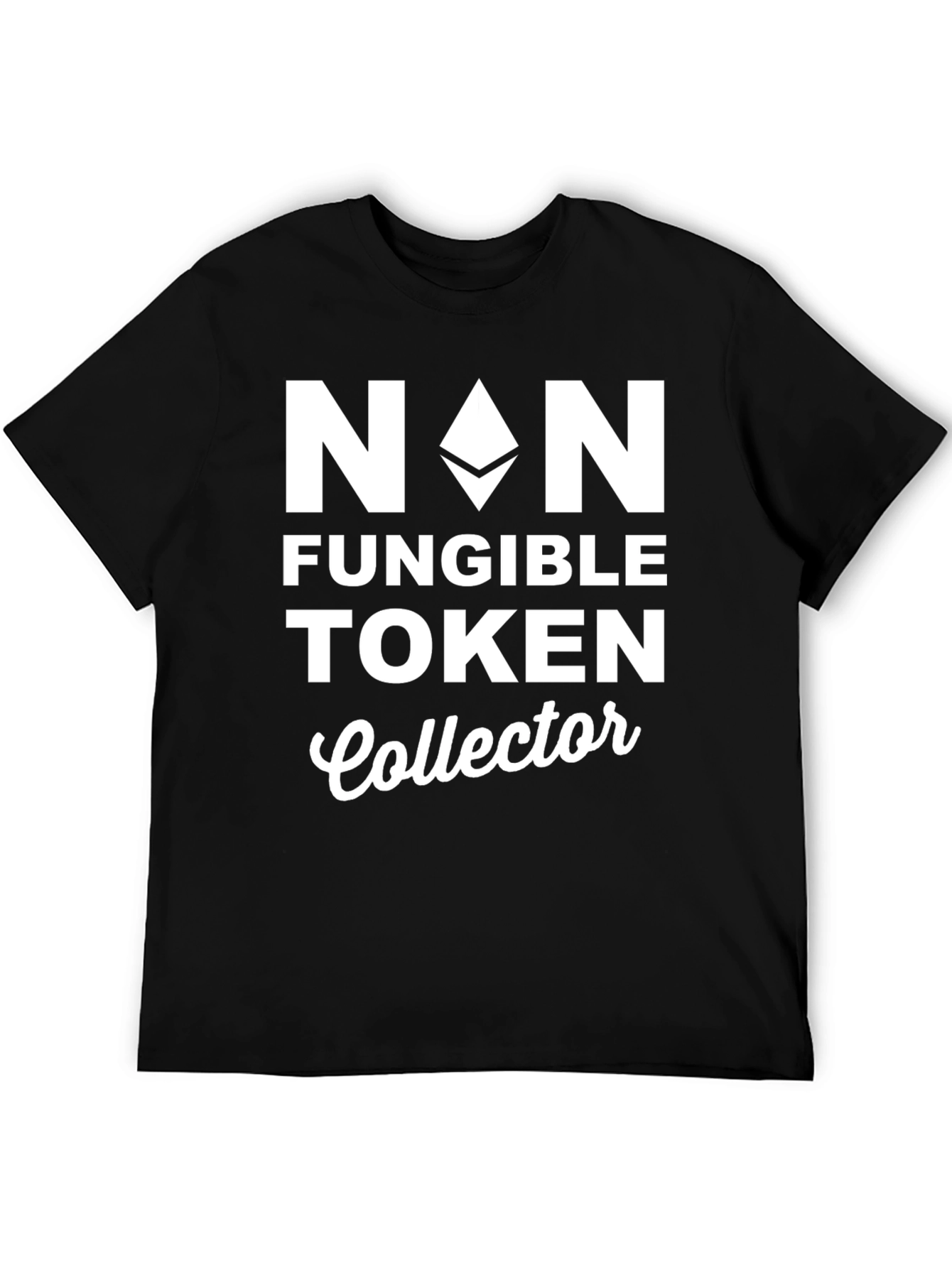 NFT Collector Black T-Shirt - Non Fungible Token