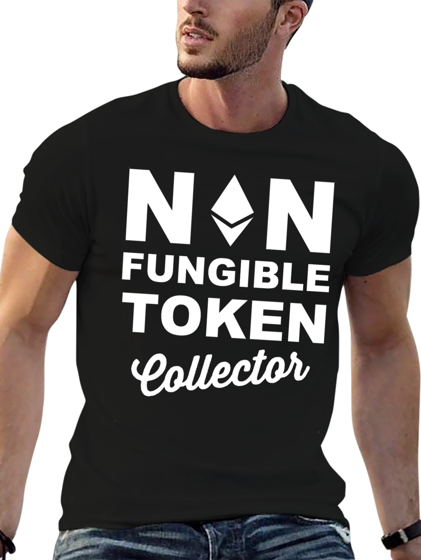 NFT Collector Black T-Shirt - Non Fungible Token