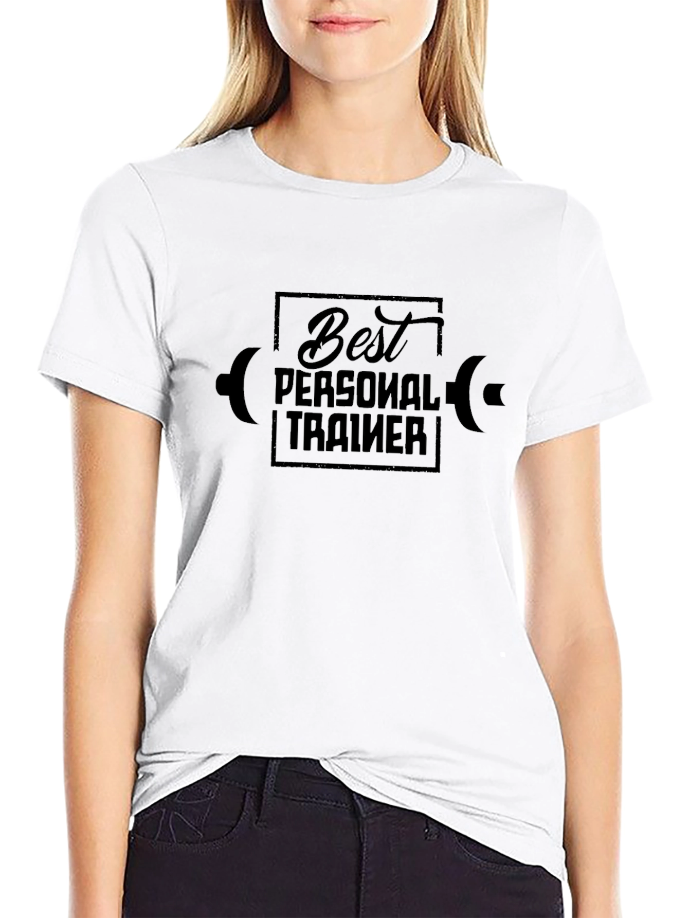 Best Personal Trainer Graphic Tee - Black