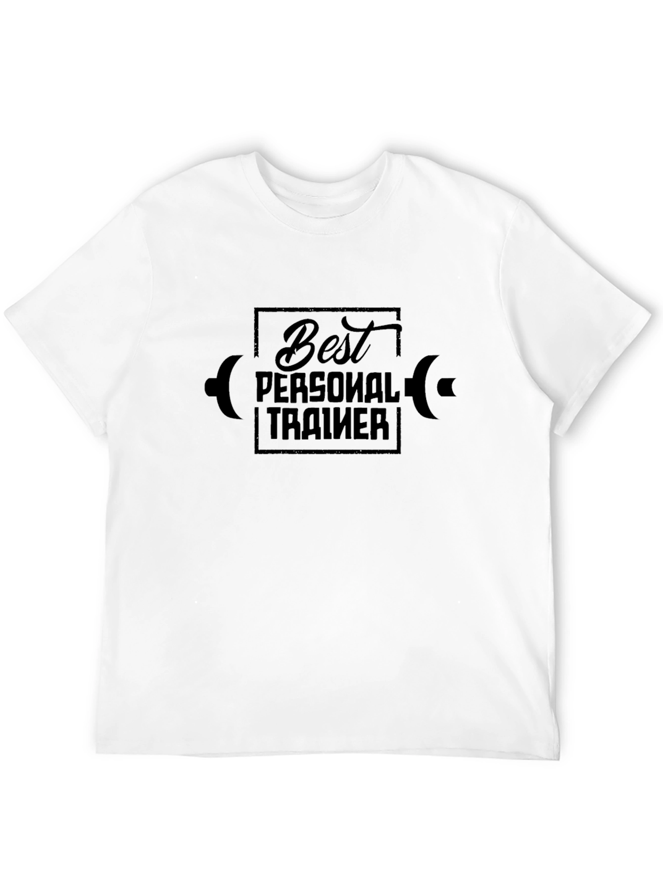 Best Personal Trainer Graphic Tee - Black