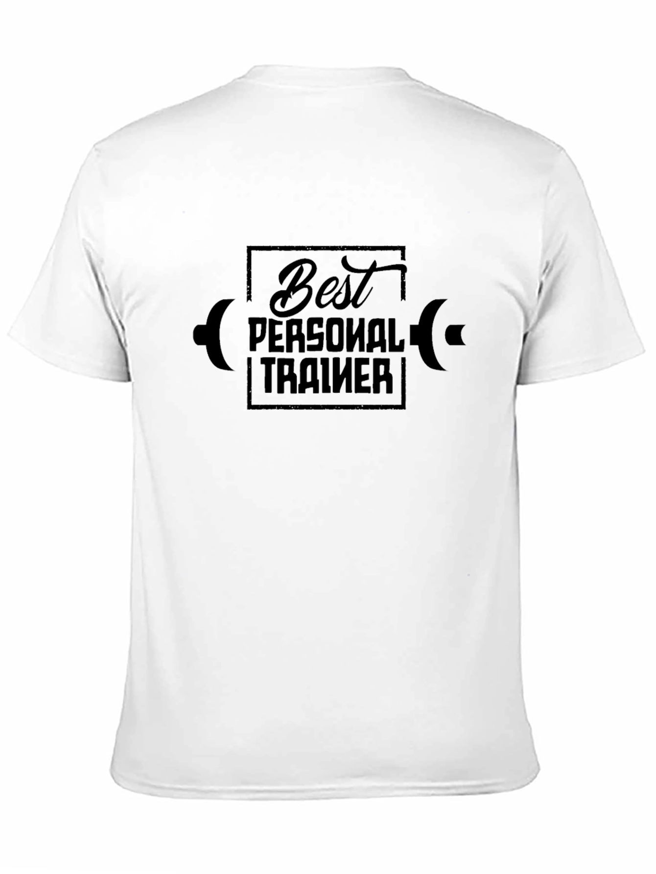 Best Personal Trainer Graphic Tee - Black
