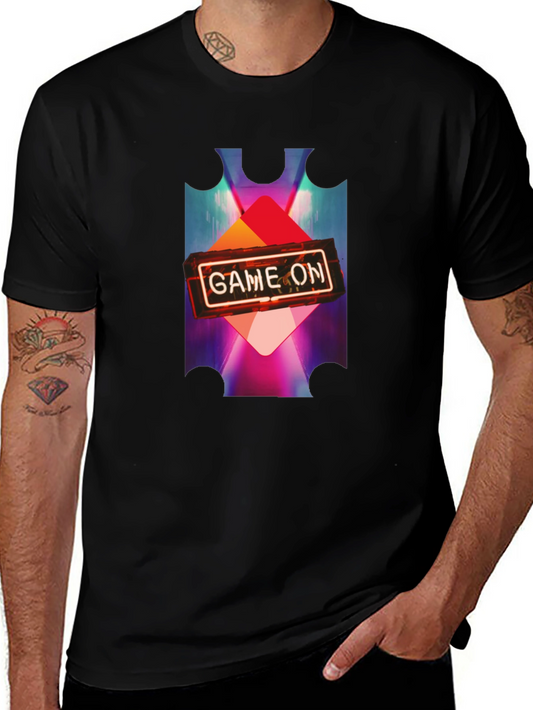 Game On Graphic Tee - Gamer Style