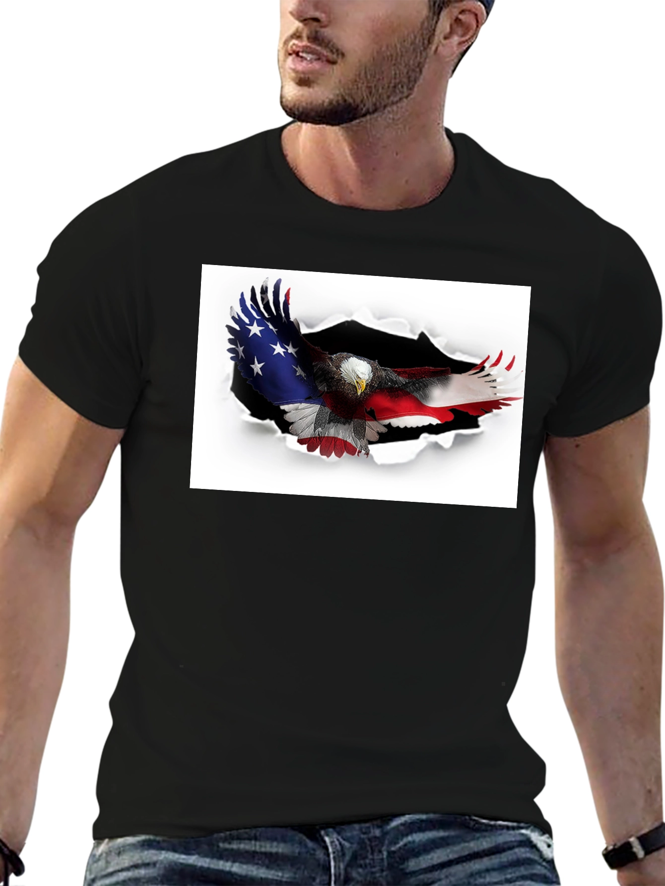 American Eagle Ripped T-Shirt