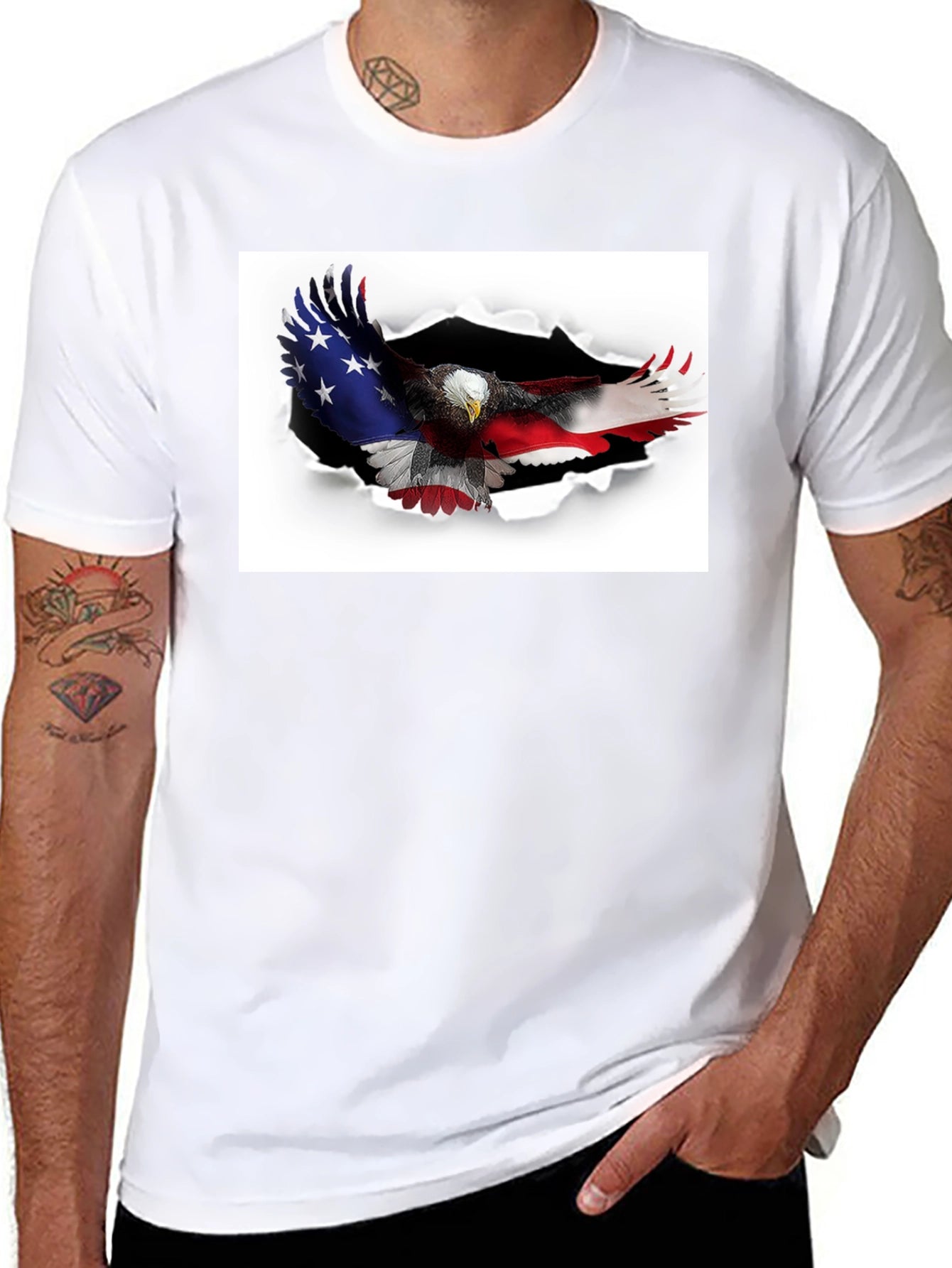 American Eagle Ripped T-Shirt