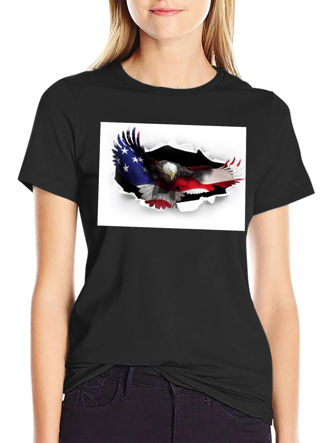 American Eagle Ripped T-Shirt