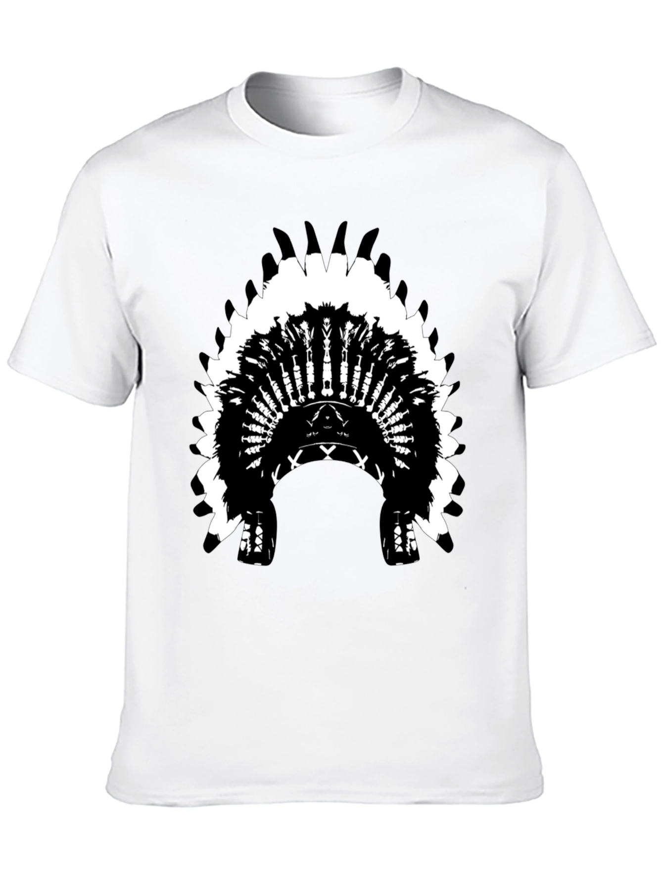 Native American Headdress Graphic Tee