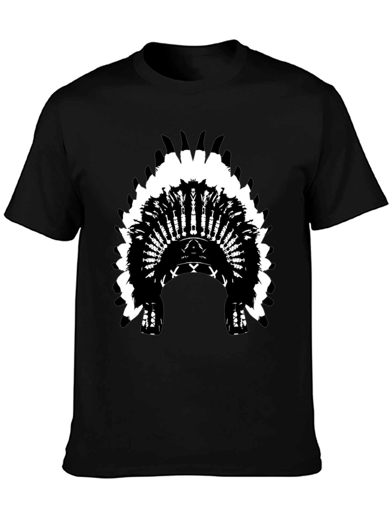 Native American Headdress Graphic Tee