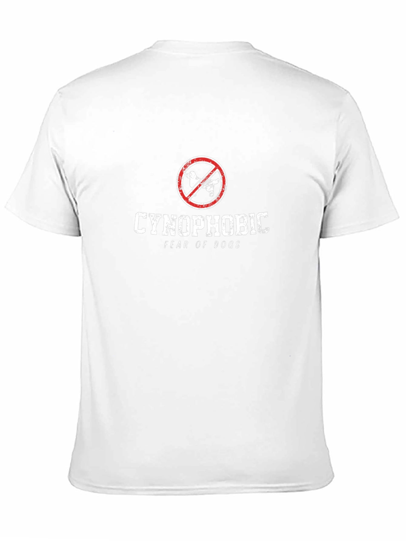 Cynophobic Graphic Tee - Fear of Dogs T-Shirt