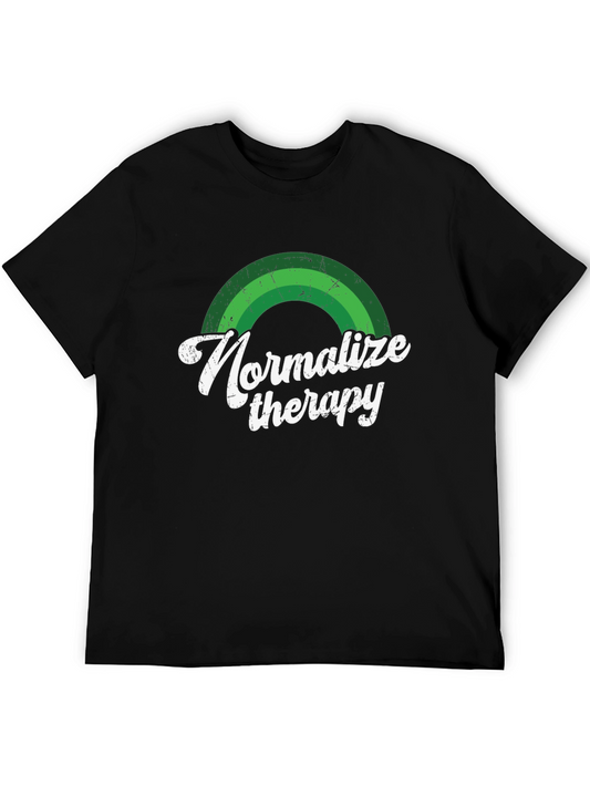 Normalize Therapy Tee - Mental Health Awareness T-Shirt