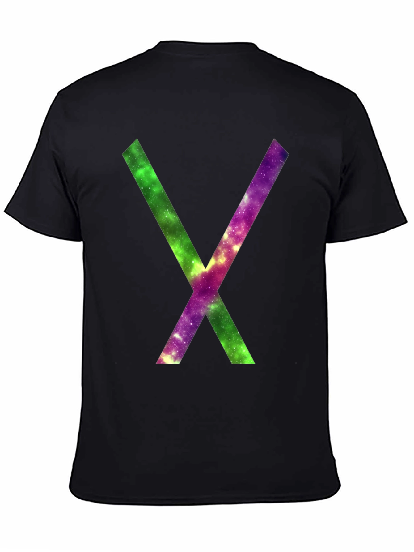 Galaxy X T-Shirt - Mens Black Graphic Tee