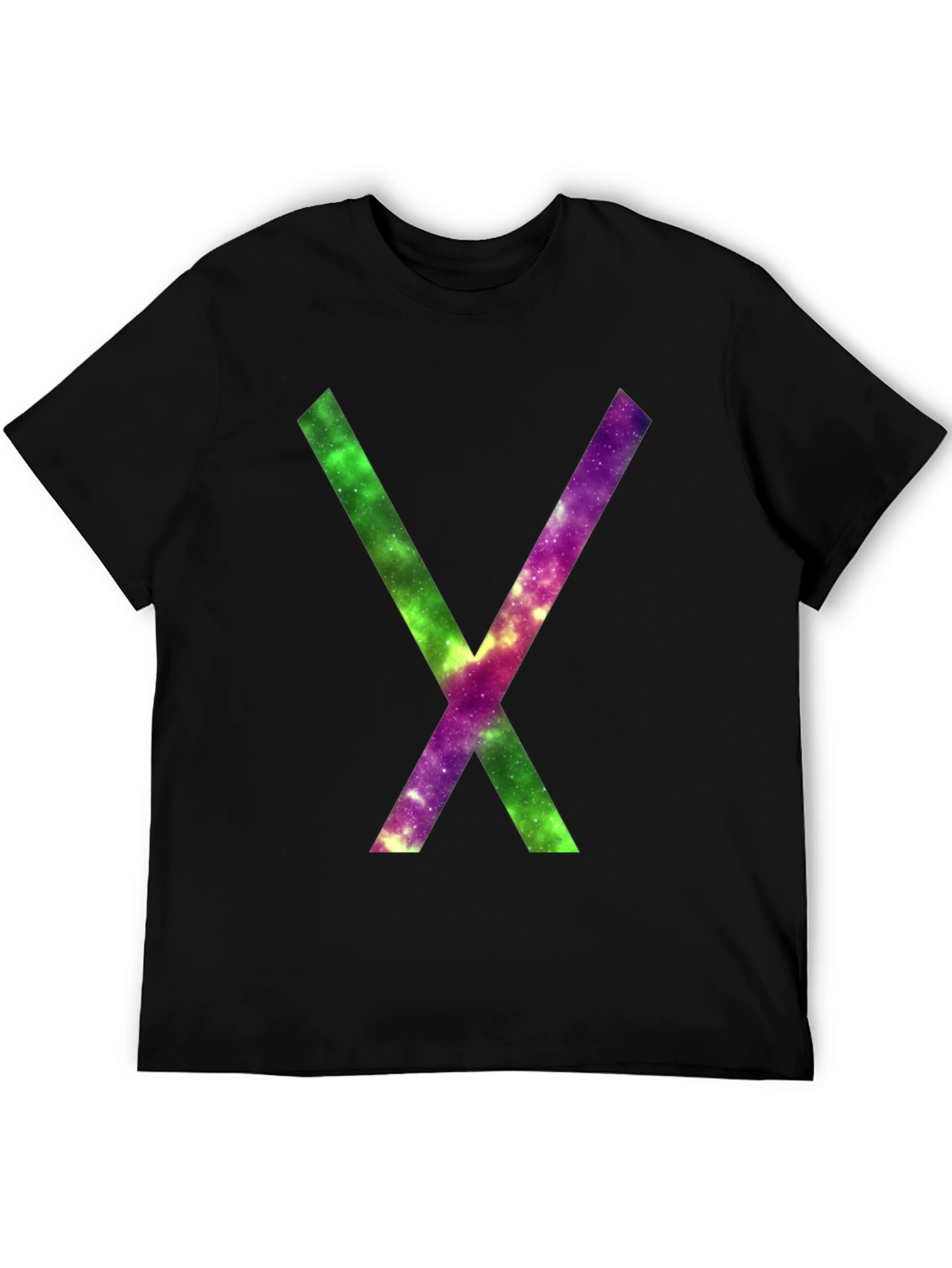 Galaxy X T-Shirt - Mens Black Graphic Tee