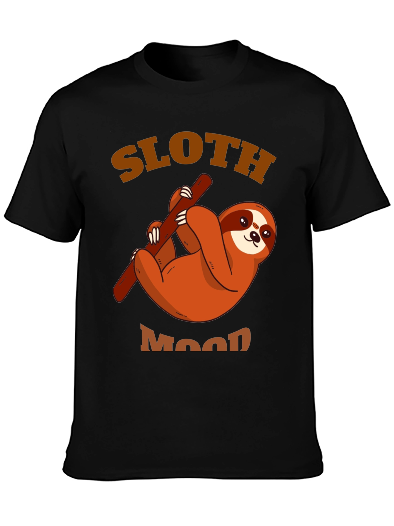 Sloth Mood Graphic T-Shirt
