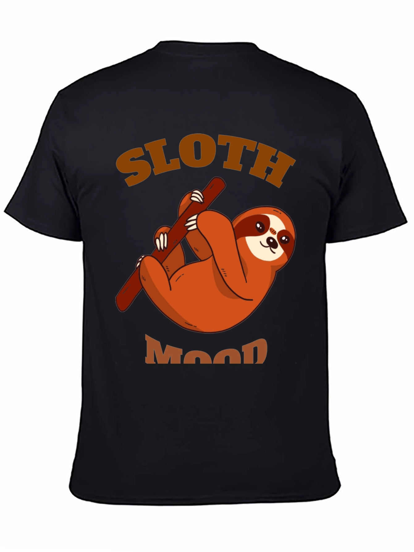Sloth Mood Graphic T-Shirt